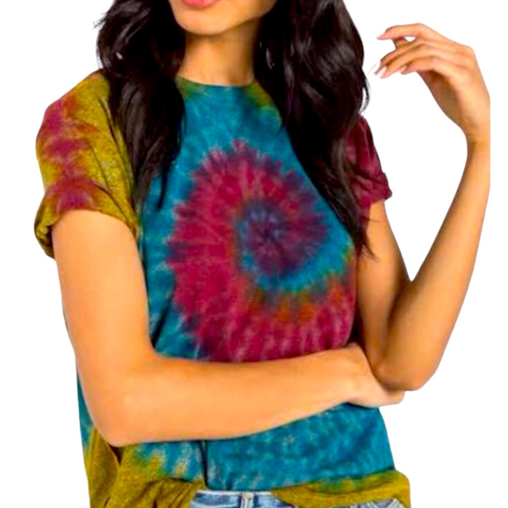 n:Philanthropy Shanghai Tie Dye Tee Shirt Women Size S